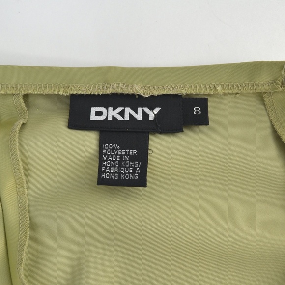 DKNY Green Satin Skirt - Picture 4 of 4